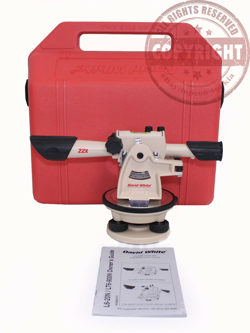 Thumbnail: David White LT6-900N Builders Transit Level