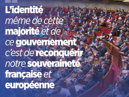 Déclaration de politique générale du Premier Ministre Gabriel Attal