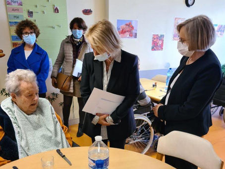 Visite de la Ministre chargée de l’autonomie Brigitte Bourguignon