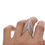 Thumbnail: Blinged Out V Ring