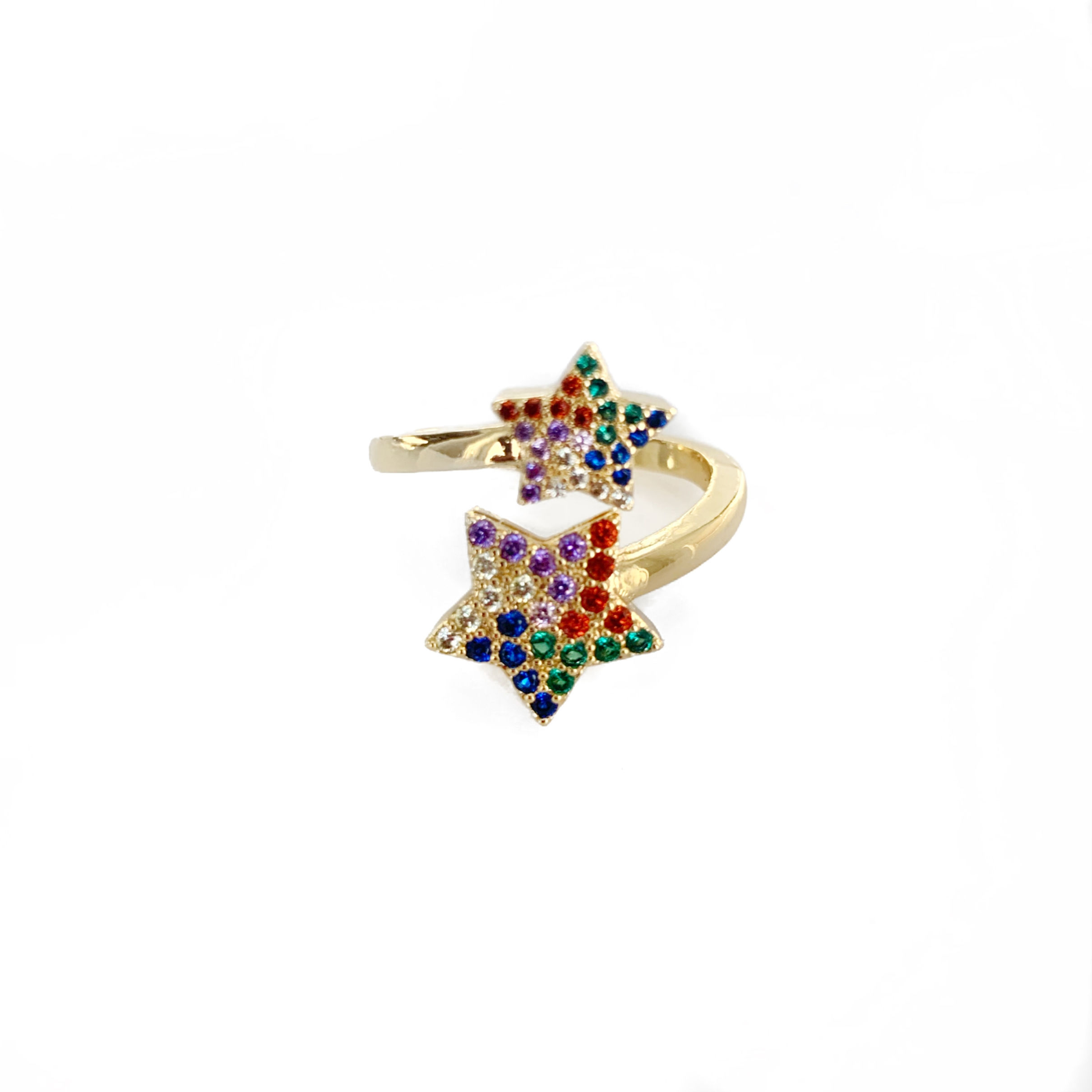 Rainbow Stars Ring