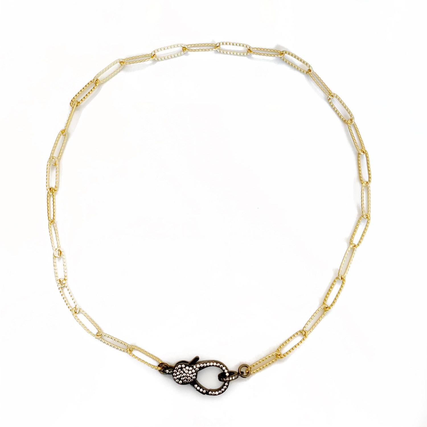 Rectangle Chain Necklace