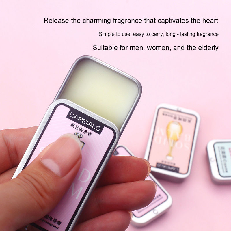 Thumbnail: Woman Body Pheromone Perfume Solid Balm Long Lasting Fragranc Light Fragranc Por