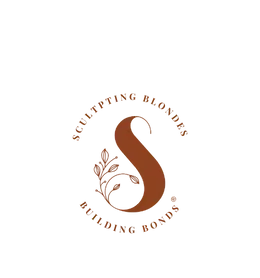 Registered tagline "Sculpting Blondes, Building Bonds.®" representing the brand identity of Spinosi's Hair Studio in Hoover, Alabama