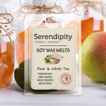 Pear and White Tea soy wax melt