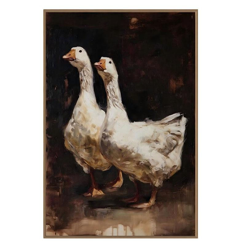 Framed Art - Two Geese