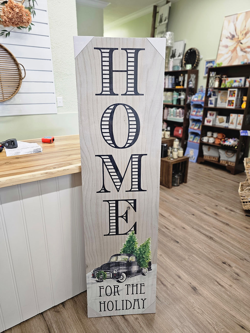 HOME 5ft sign