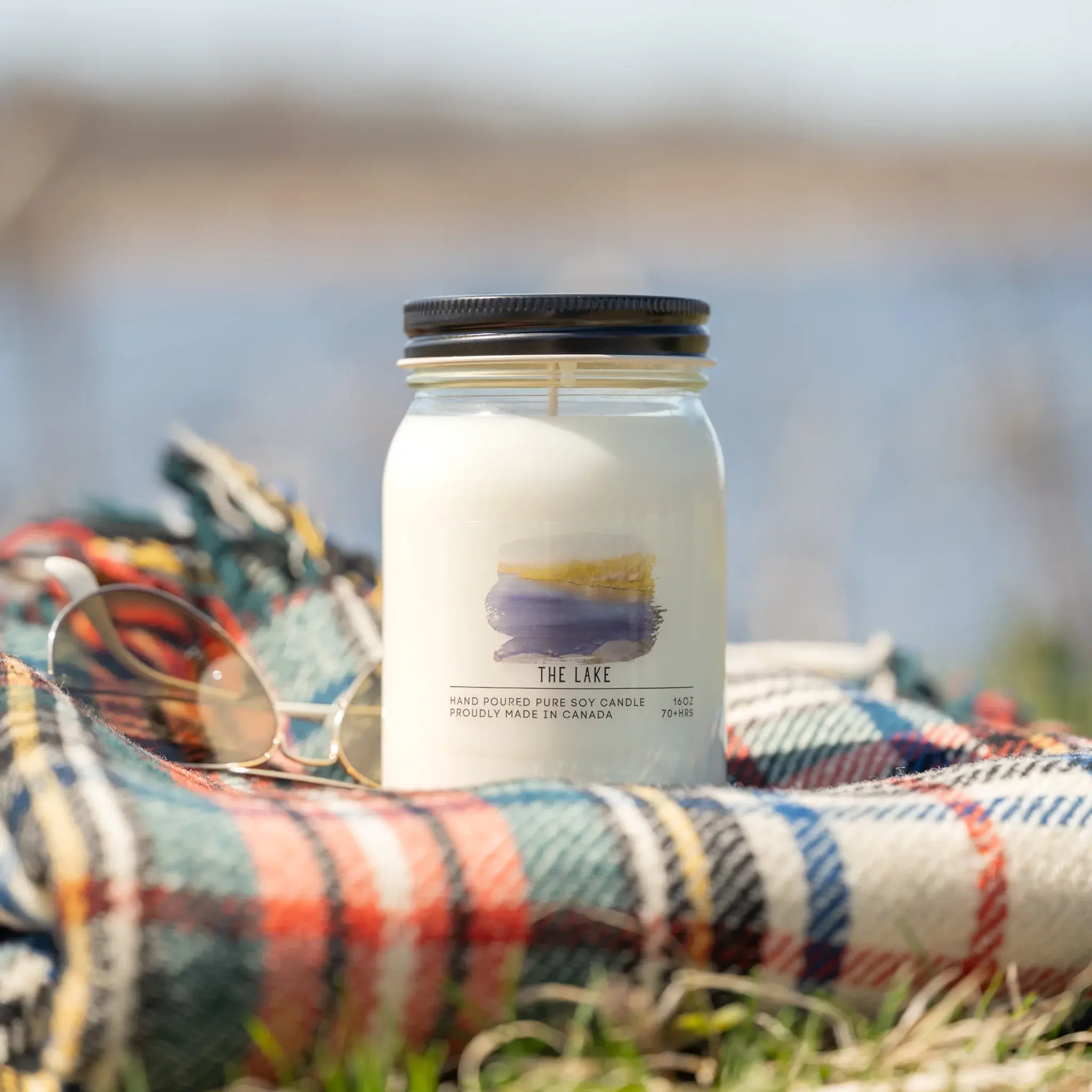 The Lake 16oz  soy candle