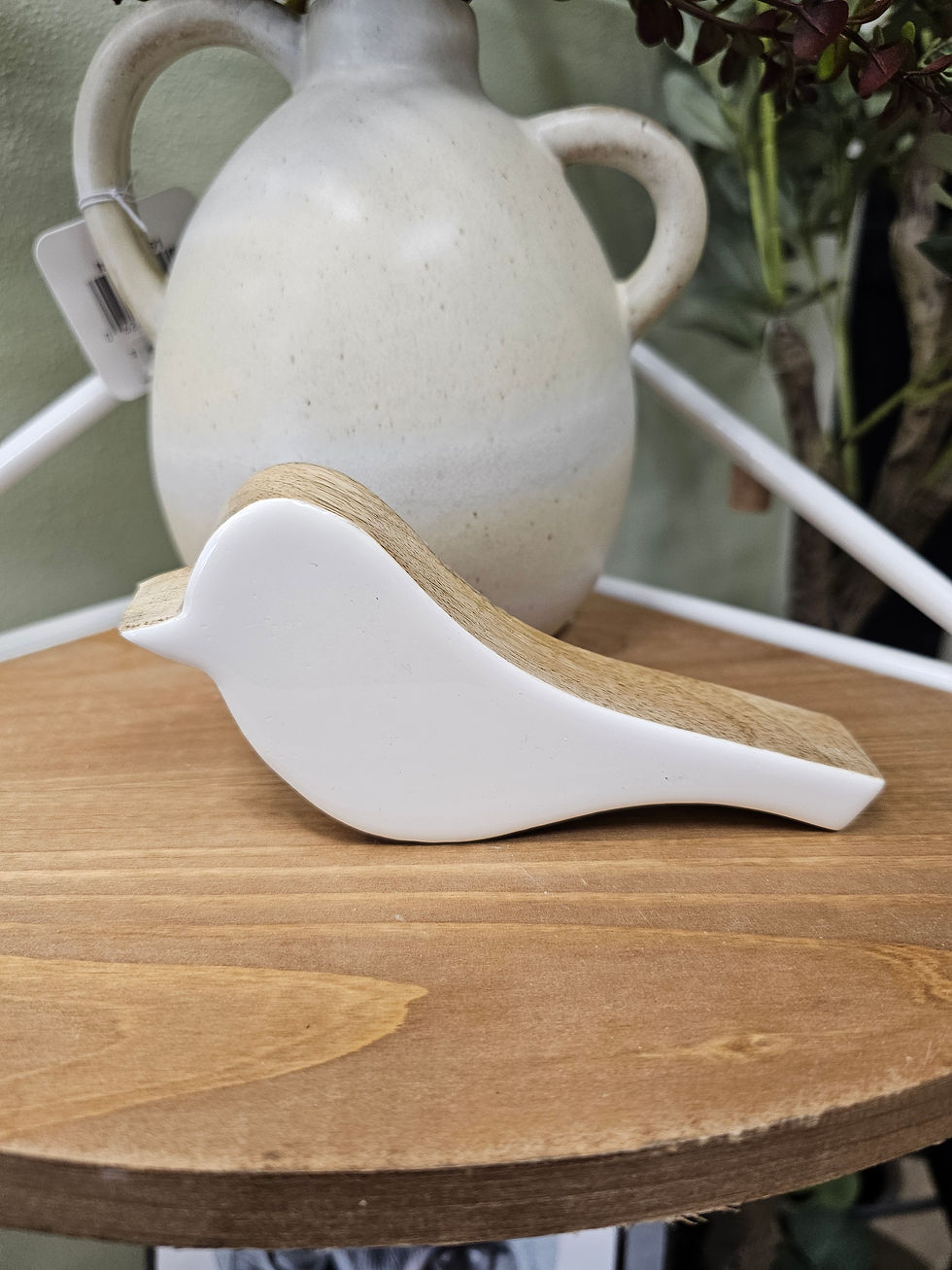 Thumbnail: Wood Bird Painted