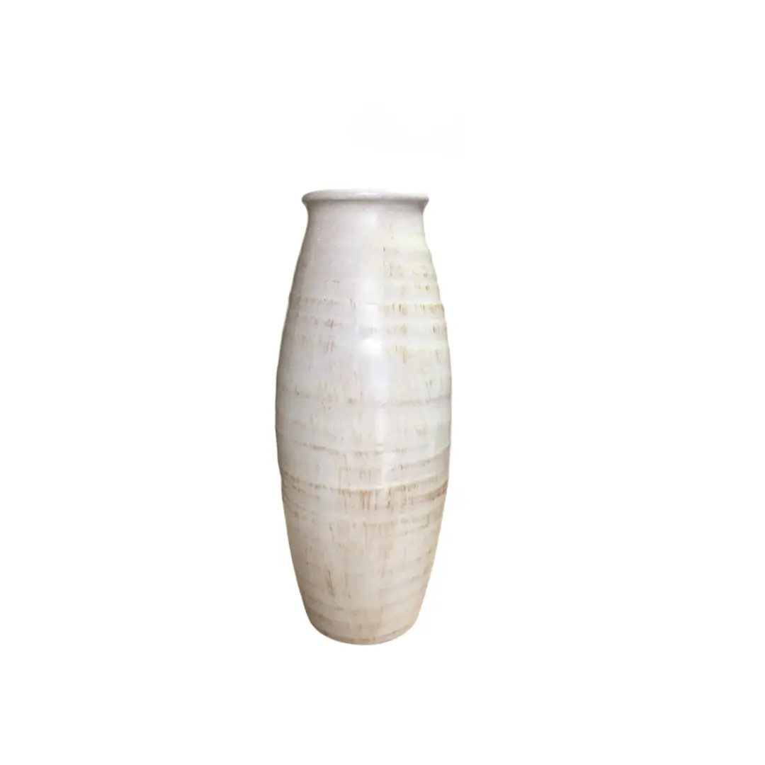 Ceramic Vase Rome White