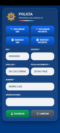 Resultado Escaneo