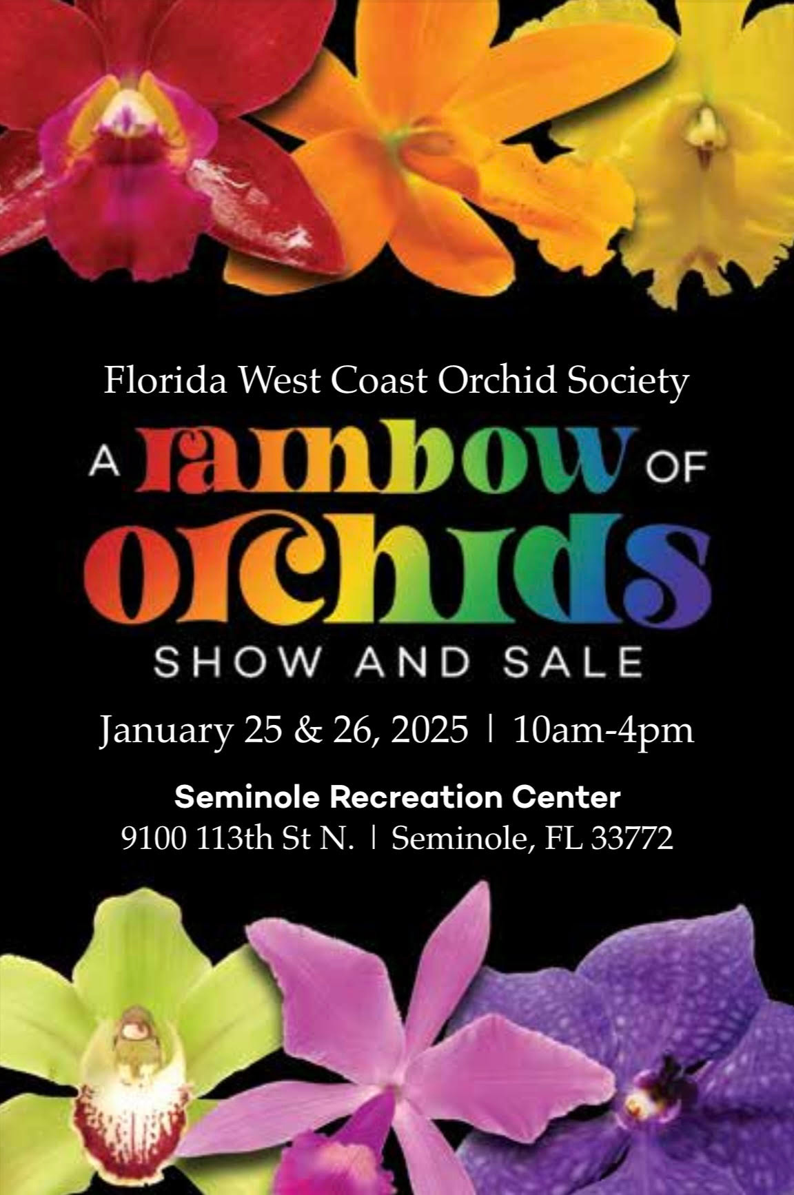 2025 Annual Orchid Show & Sale - Save the Date! | FWCOS