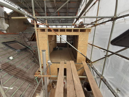 Station Road - Construction in Essex - Picture showing work in process