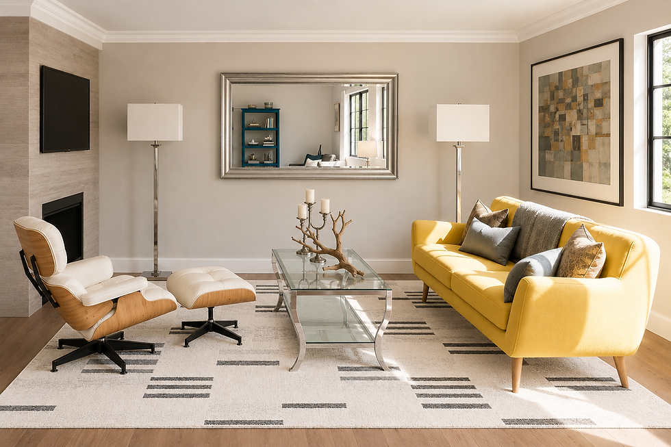 Mid Century Modern Living Room