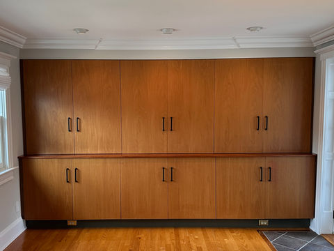 Unfinished to Finished – Family Room Cabinets in Croton-on-Hudson, NY