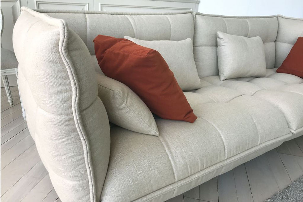 Miniatura: MODERN FABRIC SOFA