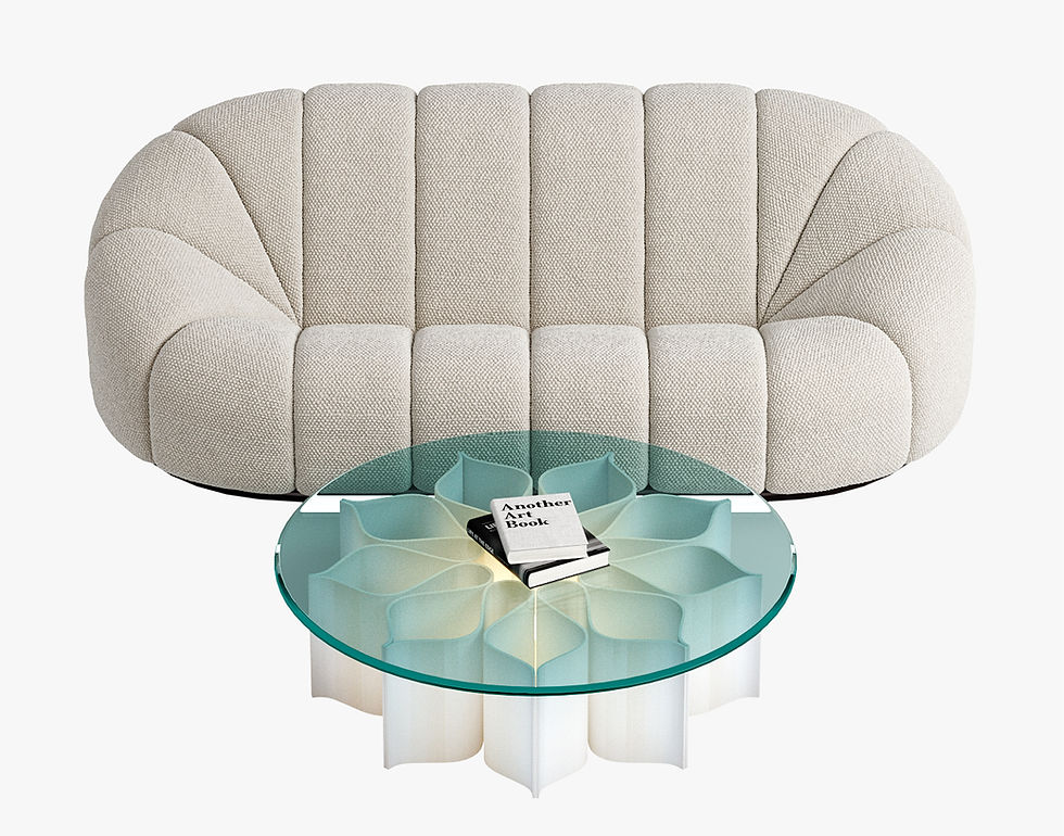 Thumbnail: MODERN FABRIC SOFA