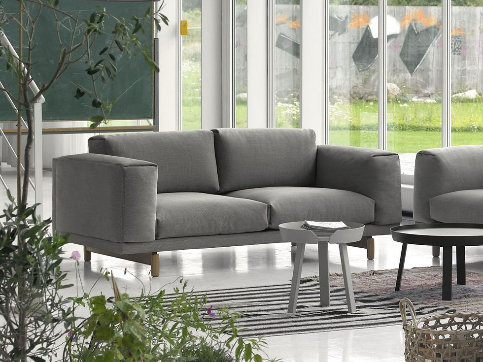 Miniatura: MODERN FABRIC SOFA