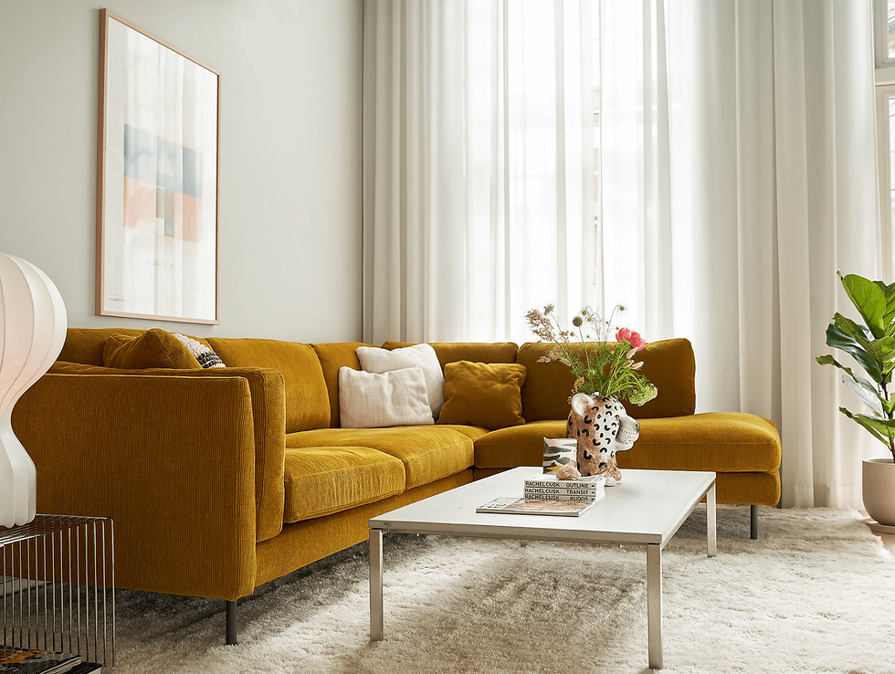 Miniatura: MODERN FABRIC SOFA