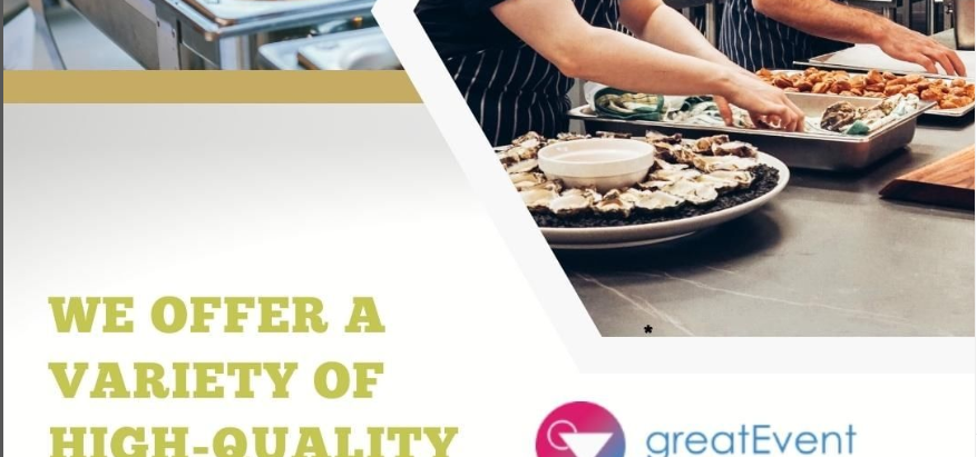 We offer a variety of high-quality catering options 