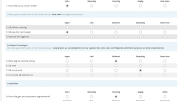 KOOS-12 - Knee Injury and Osteoarthritis Outcome Score - 12 items