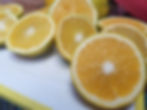 Naranjas cortadas