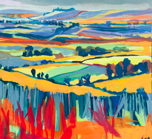 Annie Meier vibrant landscape painter