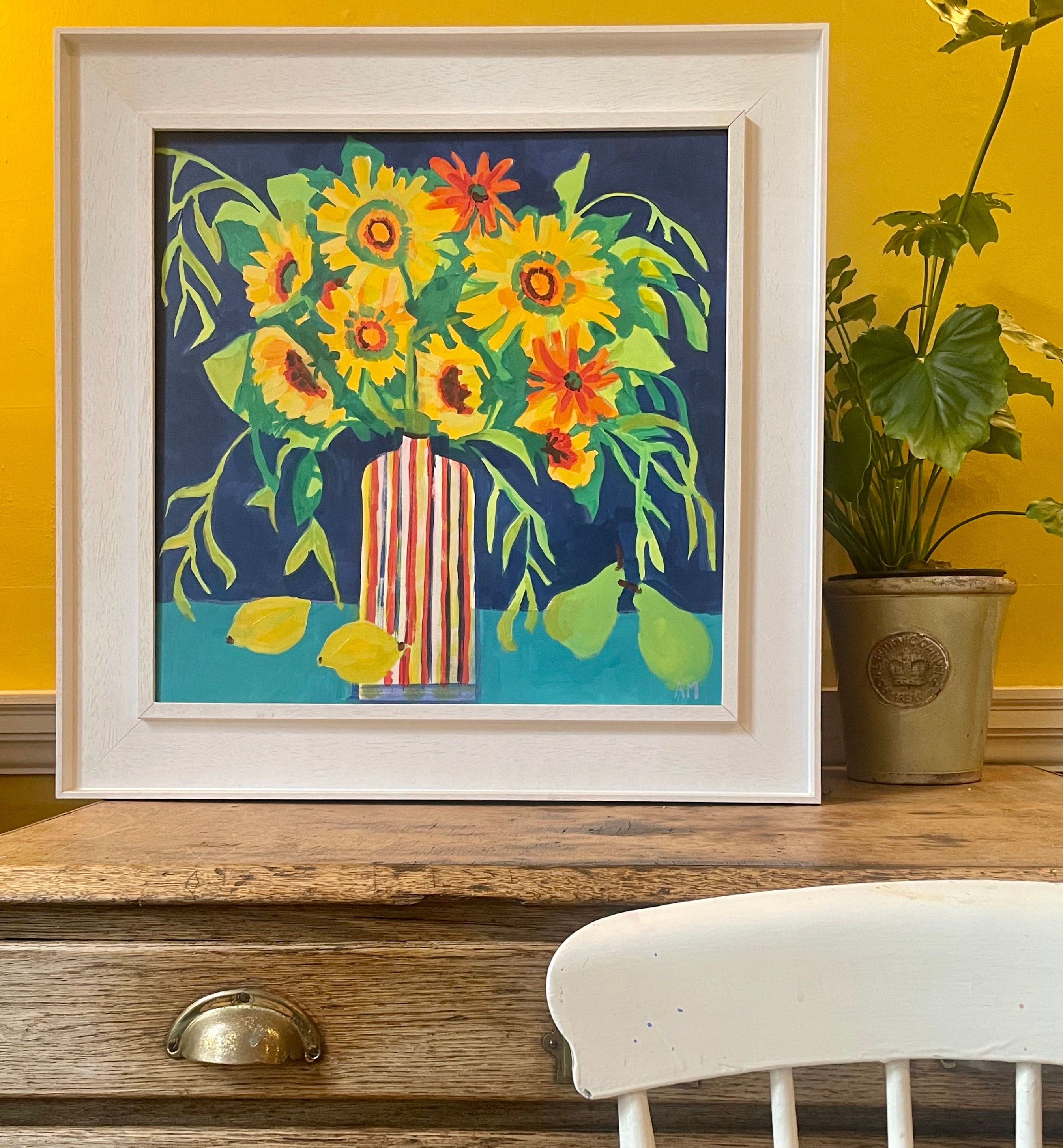 Abstracted Sunflowers - Still Life