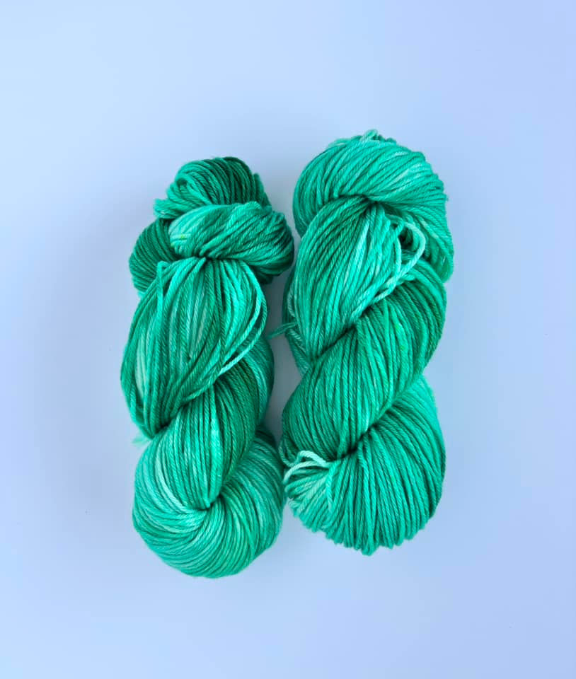 Thumbnail: Worsted Weight Yarn - Hand dyed 100% Superwash Merino Wool