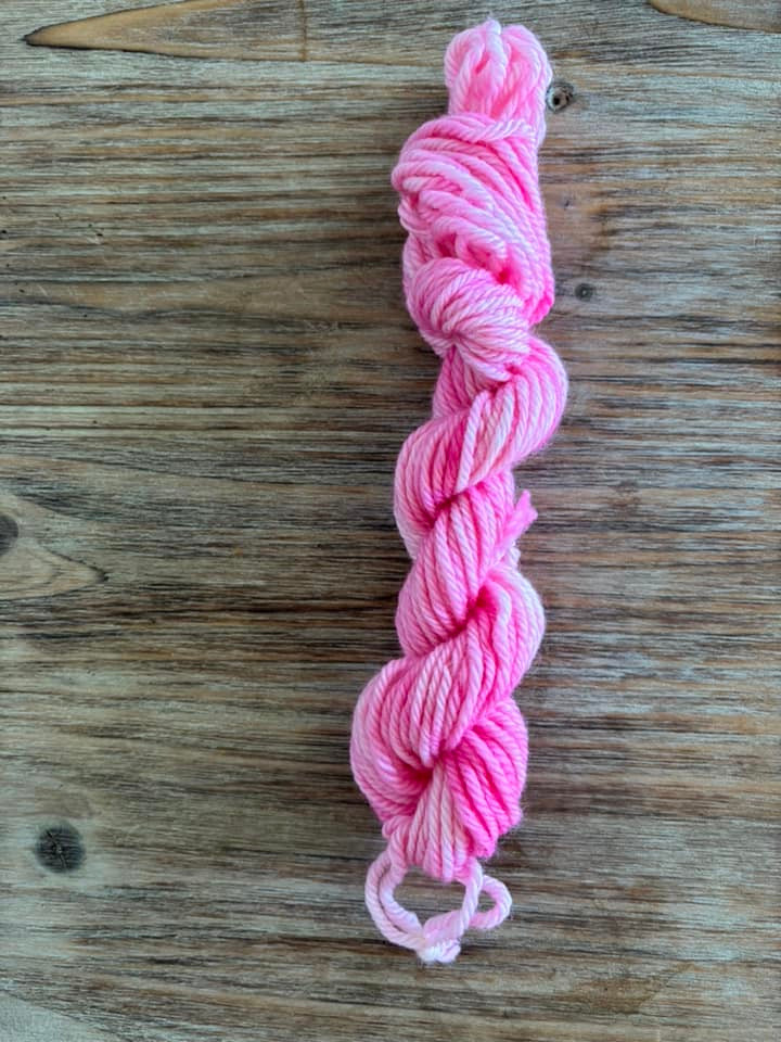 Thumbnail: Superwash Merino Hand Dyed Mini Skeins