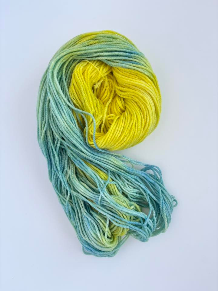 Thumbnail: Worsted Weight Yarn - Hand dyed 100% Superwash Merino Wool