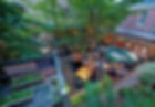 Sidewalk Bistro garden from above