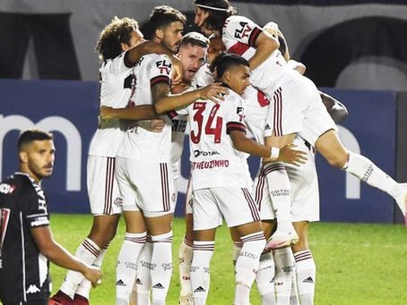 Flamengo ganha de virada do Vasco da Gama em jogo disputado por rivalidade