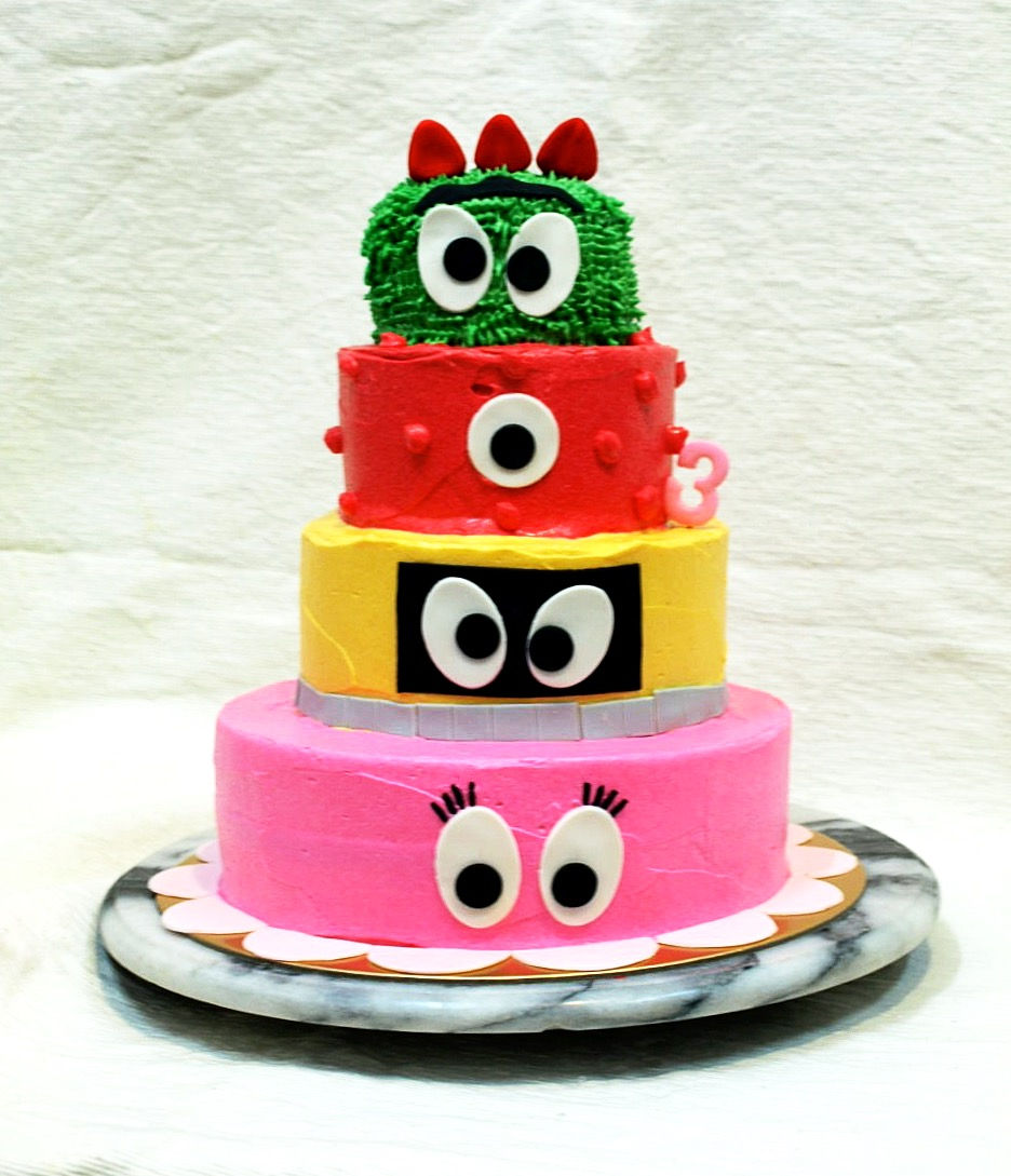 Yo Gaba Gaba cake