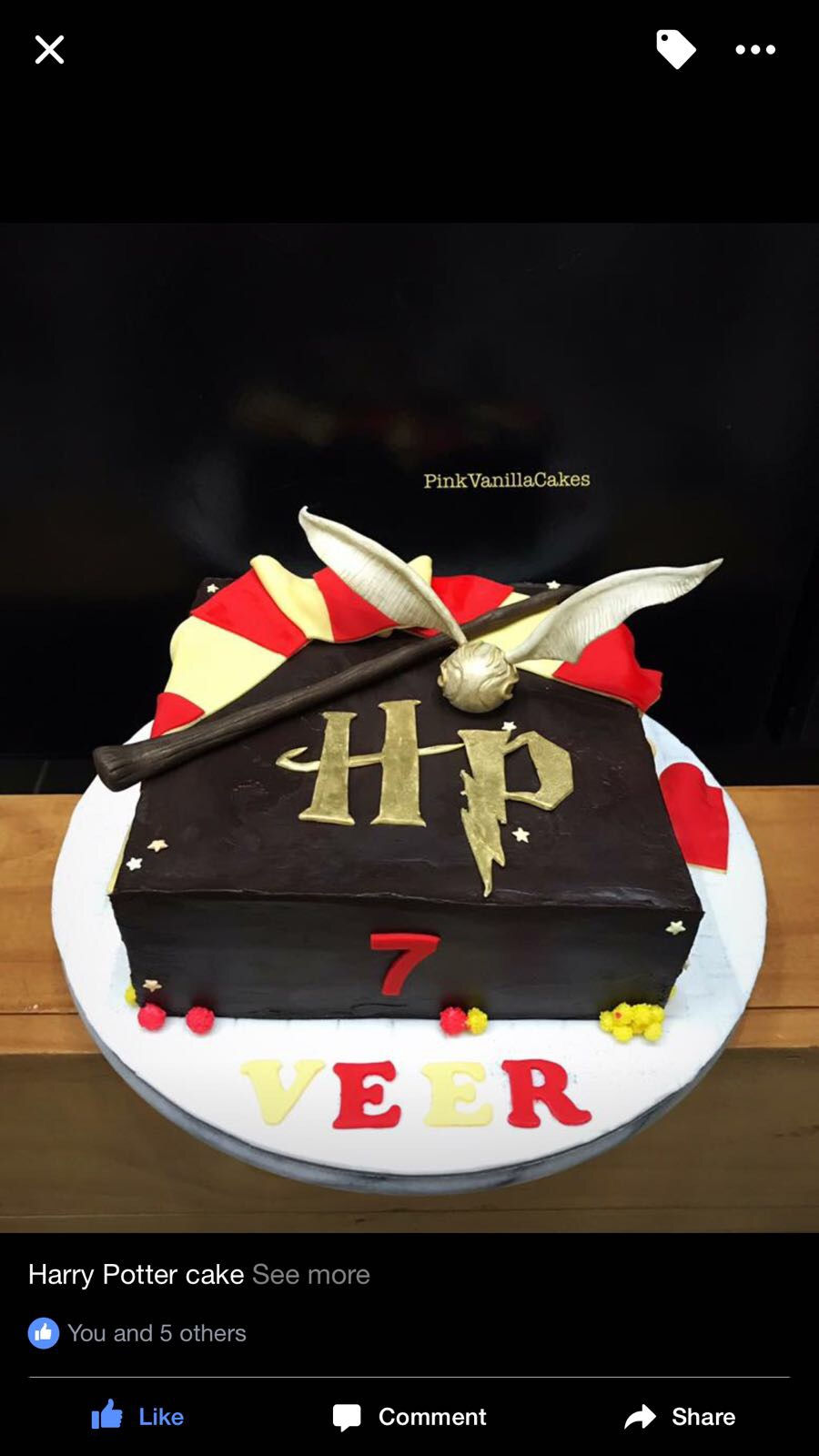 Harry Potter cake