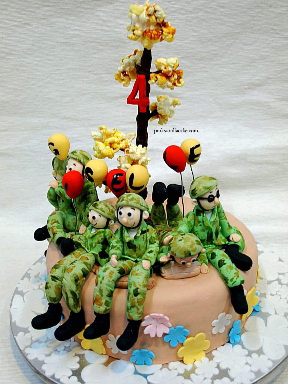 Ah Boys to Men (soldiers) Cake