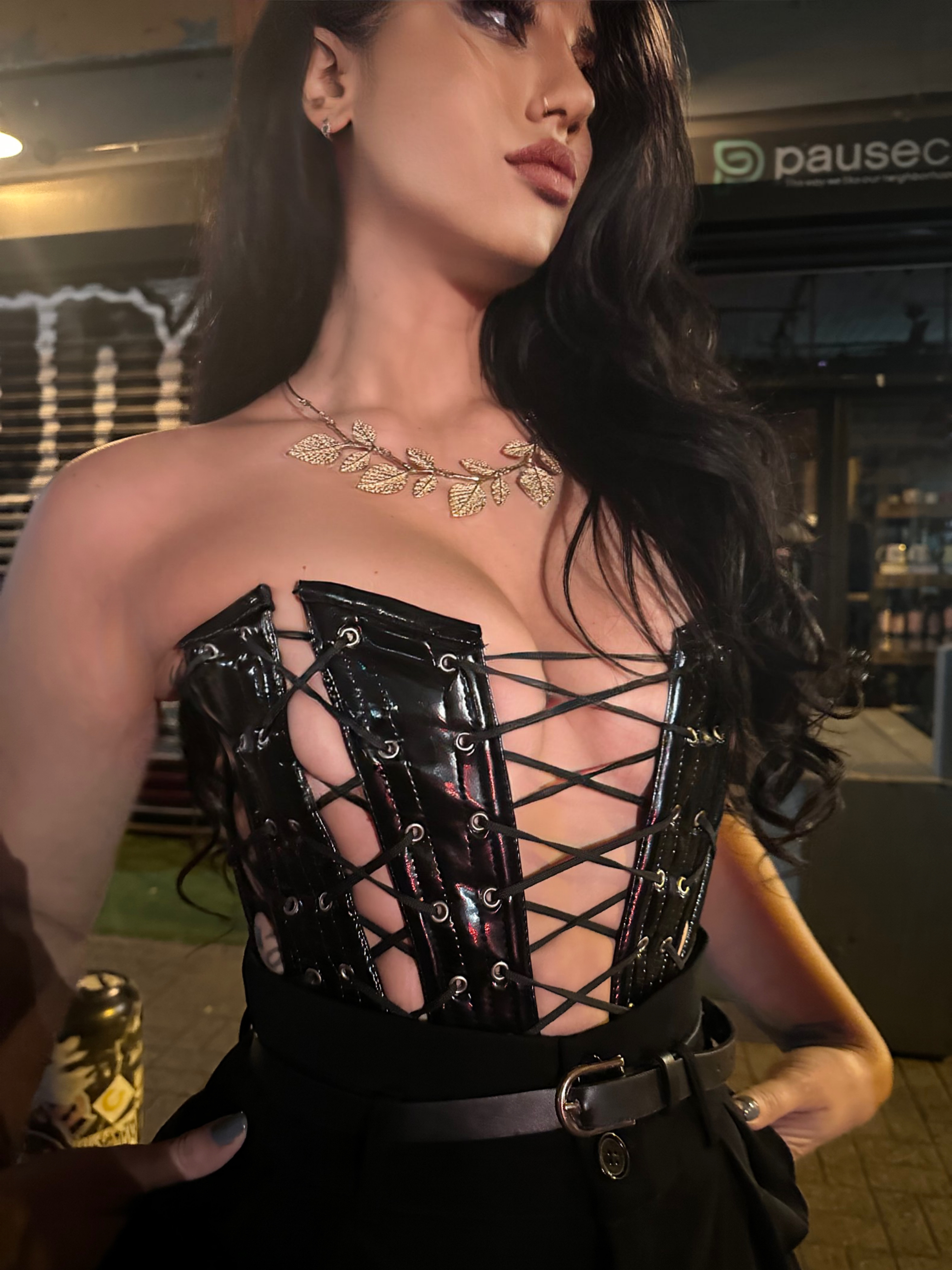 'EGYPT' PANEL CORSET