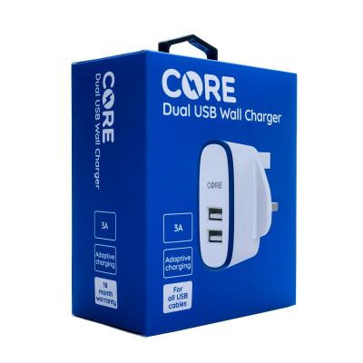 Core Dual Usb Wall Charger