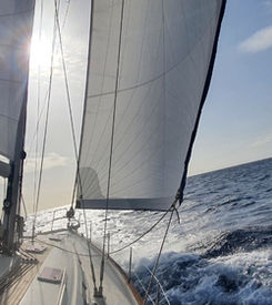 Sail to the sunset a unique moment