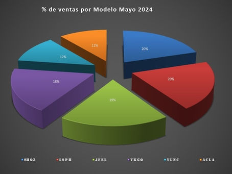 INFORME DE VENTAS MES DE MAYO 2024