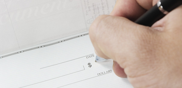Signing Check