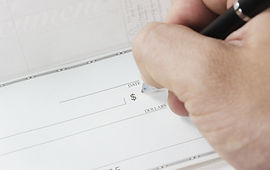 Signing Check
