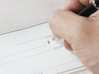 Writing A Check