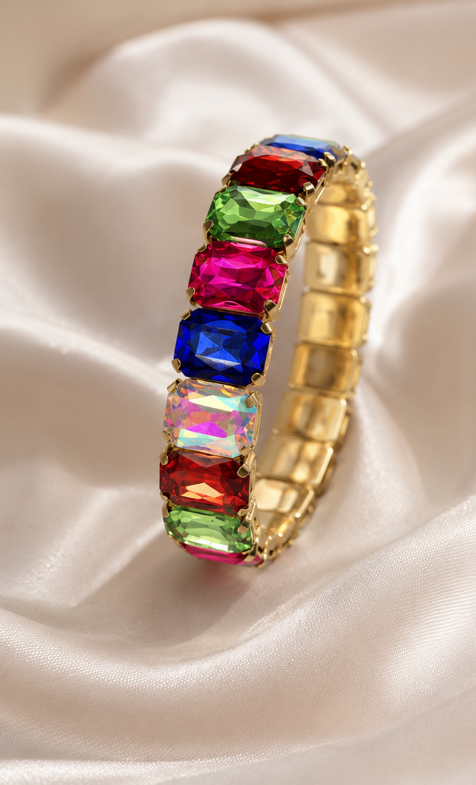 Küçük resim: Aurora Rainbow Kristal Bileklik