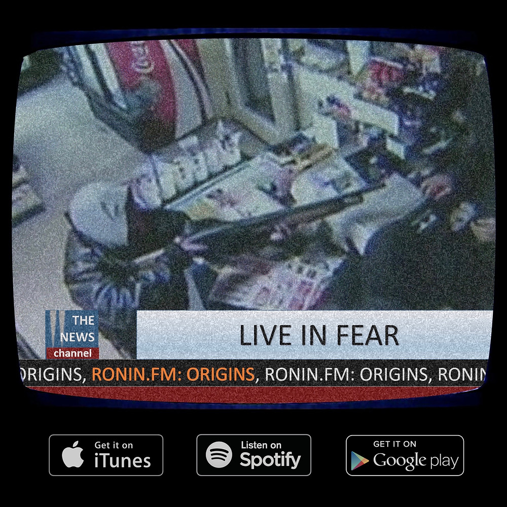 One of my "Live In Fear" promotional images.