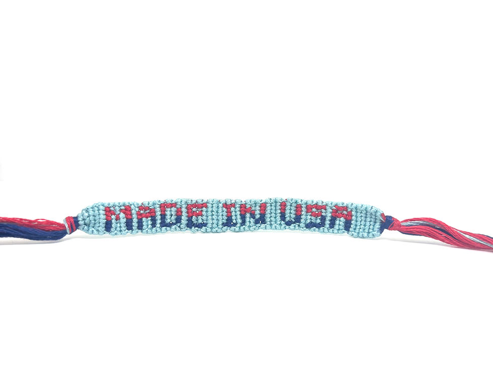 made in USA bracelet