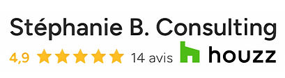 Avis clients pour Stéphanie B Consulting, moyenne de 4,9 sur 5 étoiles