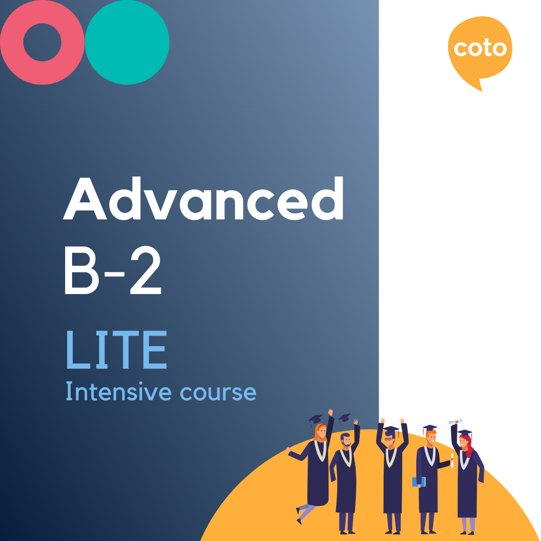 Lite Intensive: Advanced B-2 material