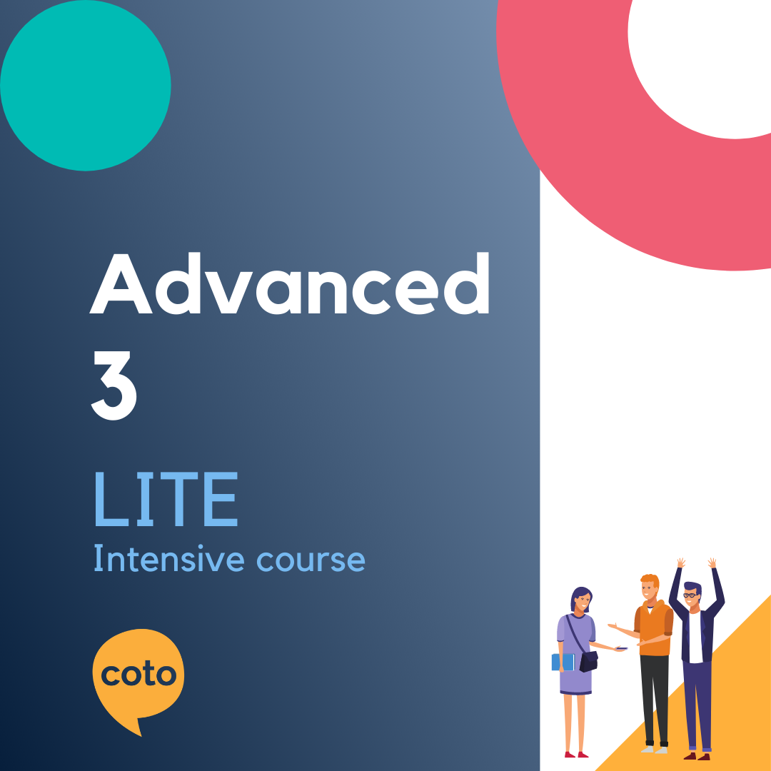 Lite Intensive:  Advanced 3 material