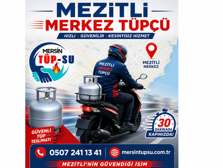 Menderes Kapıya Tüp Servisi